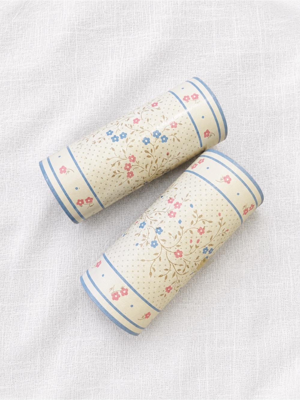 Vintage Dollhouse Coordinates Floral Prepasted Wallpaper Border 2 Rolls 5m Each
